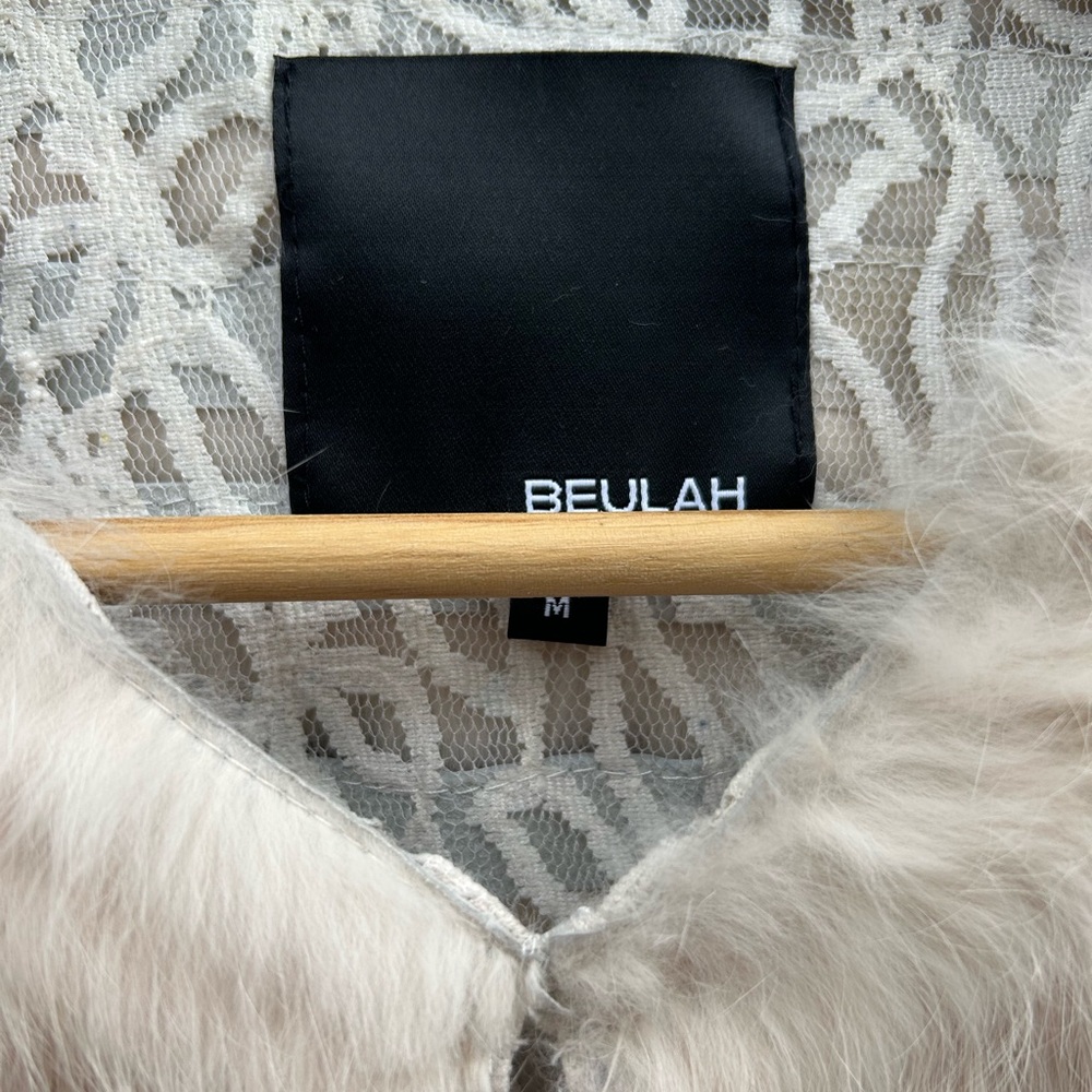 Beulah Rabbit Hair Jacket, M - Picture 9 of 11
